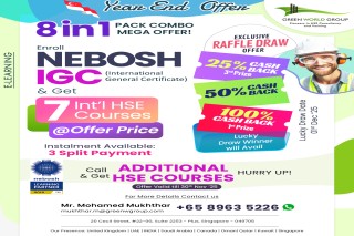 Year End NEBOSH IGC Combo Offer Learn More Save More