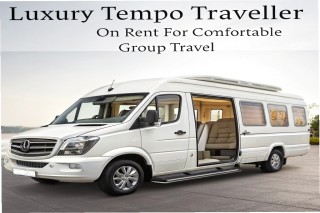 Luxury Tempo Traveller on Rent for Comfortable Group Travel