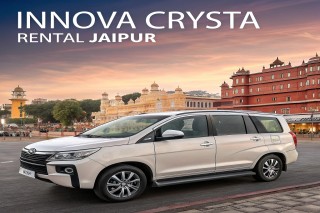 Innova Crysta Rental in Jaipur | Book Luxury Travel at Best Price!