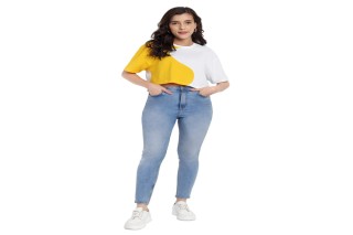 Shop Fashionable White Oversized Crop Tops Today