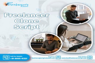 Freelancer Marketplace Script | Launch a Scalable Freelance Platform Easily