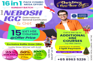 NEBOSH IGC Offer in Singapore