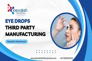 Eye Drops Third Party Manufacturing in India