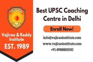 Best UPSC Coaching Centre in Delhi - Vajirao and Reddy Institute