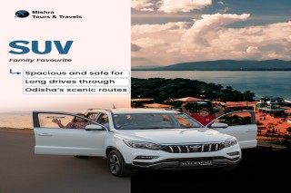 Bhubaneswar airport to Puri car rental service at Odisha Travels