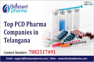 Top PCD Pharma Companies in Telangana
