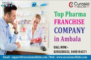 Top Pharma Franchise Company in Ambala
