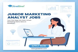 Junior Marketing Analyst Jobs in India!