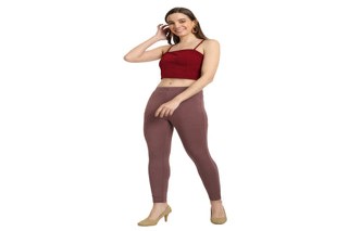 Upgrade Your Look with Trendy Light Brown Leggings