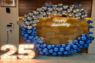 Anniversary Surprise Decoration at Hotel Room - Woofern