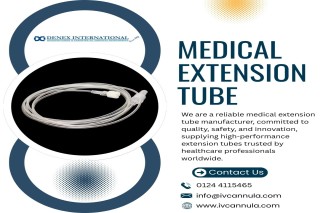 Medical Extension Tube Supplier in India - Denex International