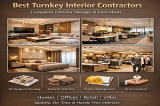 Best Turnkey Interior Contractors Complete Interior Design And Execution