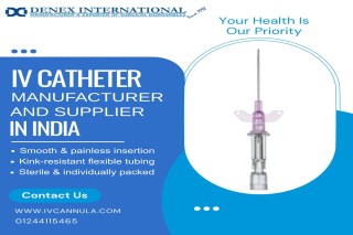 IV Catheter Manufacturer In India - Denex International