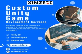 Custom Unity Game Development Services for All Platforms