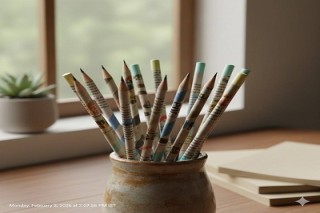 Paper Pencils Eco Friendly Recyclable Pencils for Everyday Writing