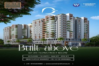 4bhk flats in shaikpet The Niche | Vamsiram Homes 