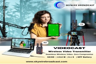 Wireless Video Transmitter for HD Four K Live Streaming