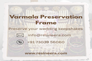 Luxury Varmala Preservation Frame