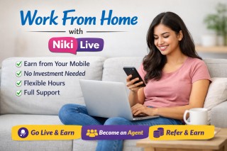 Work From Home with Niki Live Start Online Earning Today