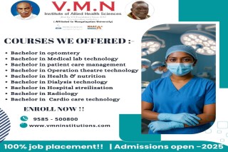 VMN Institute Leading Allied Health Science College in Madurai