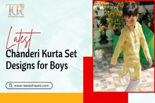 Classic Chanderi Kurta Set for Festive and Ethnic Wear