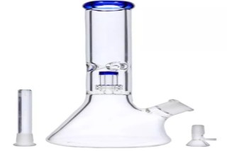  Beaker w/ Matrix Perc Water Pipe