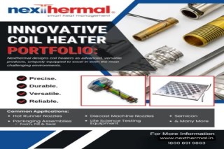 Cartridge Heater Manufacturer in India by Nexthermal 