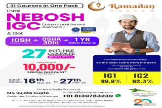 NEBOSH IGC Course in Delhi | Green World Group