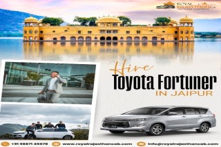 Toyota Fortuner Rental in Jaipur for Outstation & Weddings