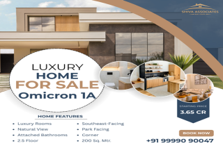 2.5-Story Independent Luxury Kothi in Omicron 1A