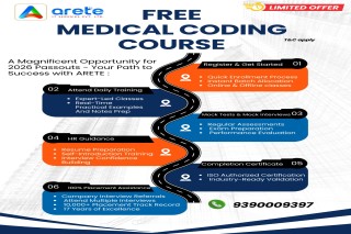 Start your career with free medical coding training