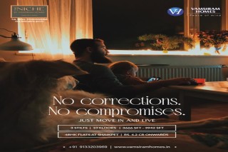 4bhk luxury apartments in shaikpet The Niche Vamsiram Homes 