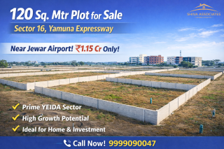 120 Sq. Mtr Plot for Sale in Sector 16 Yamuna Expressway
