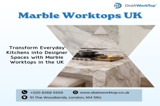 Marble Worktops UK | +44 020 83685555 | DialAWorkTop