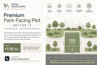 Premium Park-Facing Plot for Sale in Sector 17 Yamuna Expressway