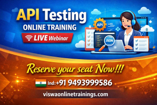 API Testing Online Training Real-time support from India