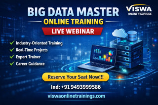 Big Data Master Online Training by Real-time Trainer in India