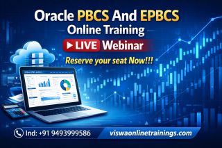Oracle PBCS and EPBCS Online Certification Training Course