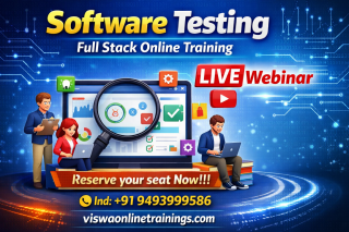 Software Testing Full Stack Online Training From Hyderabad India