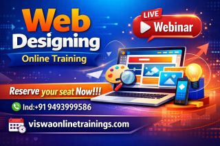Web Designing Online Training Institute From Hyderabad India