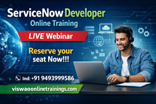 ServiceNow Development Online Training by Real-time Trainer in India
