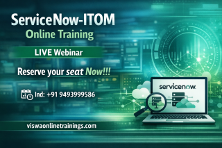 ServiceNow ITOM Online Training From Hyderabad India