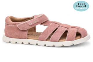 TYRA Pink Toddler Girl Arch Support Sandals - Comfortable Summer Footwear