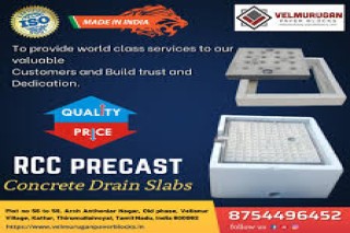 Precast RCC Drain Cover Slab Manufacturer in Chennai