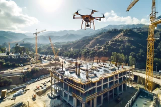Drones in construction industry - SES Digital Solutions