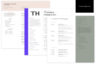 Simple and Professional Resume Templates