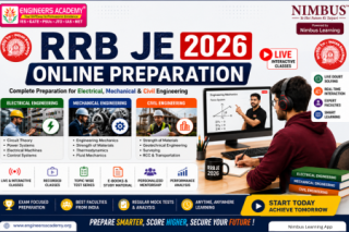 How to Prepare for RRB JE Online Classes 2026
