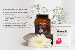 Natural vitamin tablets for glowing skin and radiant glow